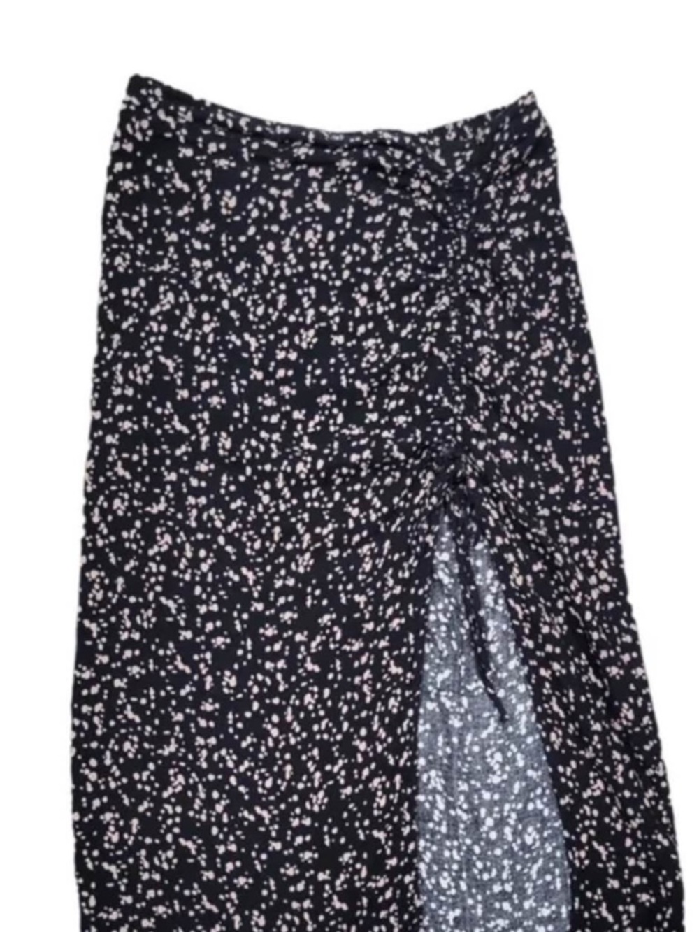 Black and tan printed Skirt
